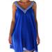 Junior V-Neck Tie Strap Beach Holiday Dress