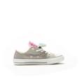 Converse Chuck Taylor All Star Double Tongue Star Perf Ox Unisex/Child Shoe Size Little Kid 3 Casual 647639F Gray/Pink