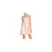 Keepsake Womens Offset Embroidered Ruffled Mini Dress