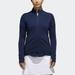 adidas Ladies Essentials Full-Zip Sweatshirt Night Indigo Medium