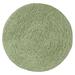 Fantasia Round Bath Rug Collection by Home Weavers Inc in Sage (Size 30" ROUND)