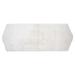 Waterford Bath Rug Collection by Home Weavers Inc in Ivory (Size 22" X 60")