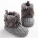 Baby Kids Infant Boys Girls Warm Snow Boots Fur Winter Toddler Crib Shoes 0-18M