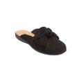 Wide Width Women's The Andrea Mule by Comfortview in Black (Size 8 1/2 W)