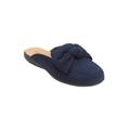 Extra Wide Width Women's The Andrea Mule by Comfortview in Navy (Size 12 WW)