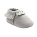 Newborn Baby Boy Girl Moccasins Shoes Fringe Soft Soled Non-slip Footwear Crib Shoes PU Suede Leather First Walker Shoes