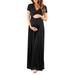 Luiryare Pregnant Women Sleeveless Casual Pregnant Nursing Pregnancy Dress