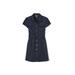 French Toast Girls School Uniform Short Sleeve Safari Dress, Sizes 4-14