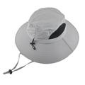 Unisex Summer Boonie Bucket Hat Wide Brim Nylon Sun Visor Outdoor Fishing Cap