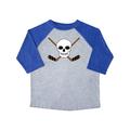 Inktastic Hockey Sports Funny Skull Toddler Short Sleeve T-Shirt Unisex