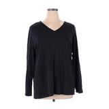 Pre-Owned Lands' End Women's Size 1X Plus Long Sleeve T-Shirt