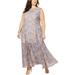 Tommy Hilfiger Womens Paisley Maxi Dress