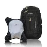 Obersee BERN Diaper Bag Backpack Detachable Baby Bottle Cooler Waterproof Padded Large Diaper Changing Pad