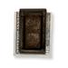 Brown Leather Magnetic Money Clip