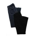 Pre-ownedPaige J Crew Womens High Rise Skinny Leg Jeans Pants Black Blue Size 26 29 Lot 2