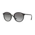 Vogue Women's VO5166S W44/11 51 Gray Gradient Plastic Round Sunglasses - Grey