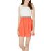 speechless new orange coral ivory size medium m junior lace dress