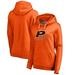 Pacific Tigers Fanatics Branded Women's Slant Script Plus Size Pullover Hoodie - Orange