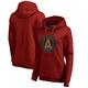 Atlanta United FC Fanatics Branded Women's Plus Size Primary Logo Pullover Hoodie - Red