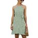 UKAP Womens Summer Floral Ruffle Dress Sexy Halter Neck Spaghetti Casual Short Dress