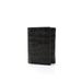 Tardini Embossed Alligator Tri-Fold Wallet Black