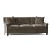 Fairfield Chair Libby Langdon 85.5" Flared Arm Sofa w/ Reversible Cushions Polyester/Other Performance Fabrics in Green/Brown | Wayfair