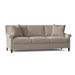 Fairfield Chair Libby Langdon 85.5" Flared Arm Sofa w/ Reversible Cushions Polyester/Other Performance Fabrics in Gray/Brown | Wayfair