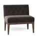 Slipper Chair - Fairfield Chair Granada 32" W Tufted Slipper Chair Polyester in Brown | 31 H x 32 W x 24.5 D in | Wayfair 2723-40_9953 10_Tobacco