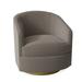 Barrel Chair - Fairfield Chair Tipsy 28.75" W Swivel Barrel Chair Polyester/Other Performance Fabrics/Fabric in Gray | Wayfair 1138-31-7_9171 97