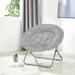 Papasan Chair - Trule Leary 30" Wide Tufted Papasan Chair Microfiber/Microsuede in Gray | 30 H x 30 W x 22 D in | Wayfair