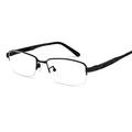 CAOXN Ultra-Light Pure Titanium Progressive Multifocal Glasses Anti-Blue Light Eye Fatigue Reading Glasses Men And Women,Black,+1.50