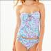 Lilly Pulitzer Swim | Lilly Pulitzer Michelina Bikini Bottom Nwt Sz 6 | Color: Blue/Pink | Size: 6