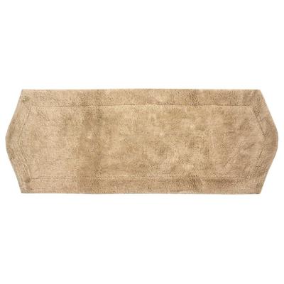 Waterford Bath Rug Collection by Home Weavers Inc in Linen (Size 22" X 60")