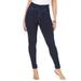 Plus Size Women's Comfort Waist Stretch Denim Skinny Jean by Jessica London in Indigo (Size 24 W) Pull On Stretch Denim Leggings Jeggings