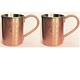 Tito's Vodka Copper/Stainless Steel Lined Mug – NEW - Set of 2