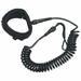 OWSOO Coiled Leash Black 10 inch