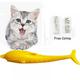 Luxsea 1Pcs Interactive Cat Toothbrush Pet Molar Stick Silicone Teeth Cleaning Toy