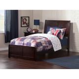 Portland Twin XL Traditional Bed with Matching Foot Board in Espresso
