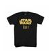 Disney Tops | "Star Wars Aunt" Women's Black T-Shirt Medium | Color: Black/Gold | Size: M