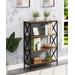 Tucson 4 Tier Bookcase - Convenience Concepts 161844BDWBL