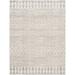 White 24 x 0.32 in Area Rug - Zipcode Design™ Herrod Geometric Gray/Taupe Area Rug, Polypropylene | 24 W x 0.32 D in | Wayfair