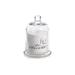 Black Fig Vetiver Scented Candle Jar with Glass Dome