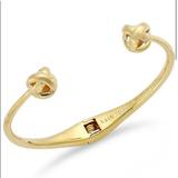 Kate Spade Jewelry | Kate Spade Gold Tone Knot Cuff Bracelet | Color: Gold | Size: Os