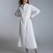 Anthropologie Dresses | Nwt Anthro Elenore White Pleated Shirtdress S | Color: White | Size: S