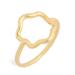 Madewell Jewelry | Madewell Wobbly Circle Ring Size 7 | Color: Gold | Size: 7