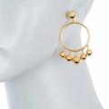 Kate Spade Jewelry | Kate Spade New York Large Bauble Hoop Earrings | Color: Gold | Size: Os