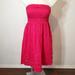 Anthropologie Dresses | Anthro Maeve Strapless Hot Pink Dress | Color: Pink | Size: 6