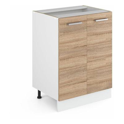 Vicco - Küchenunterschrank R-Line, Sonoma, 60 cm ohne Arbeitsplatte