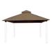Riverstone Industries Roof Framing & Mounting 12 Ft. W x 12 Ft. D Solid Wood Gazebo Wood/Soft-top in Brown | 141.5 H x 144 W x 144 D in | Wayfair