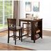 Winston Porter Jackins 2 - Person Counter Height Dining Set Wood in Brown | Wayfair 8D886A2ED78442A18954BD2528DDE951